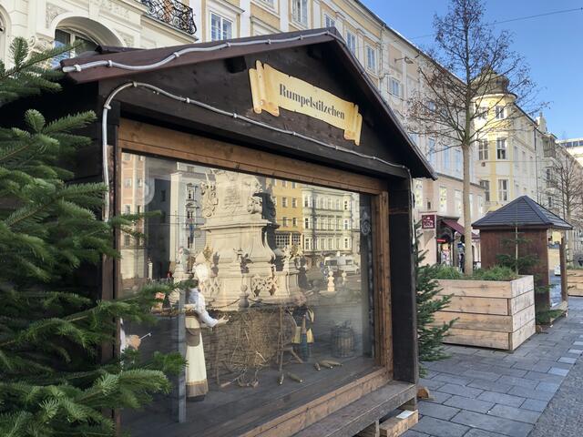 Die Märchenhütten sind vom Volksgarten auf den Linzer Hauptplatz gewandert. | Foto: BRS