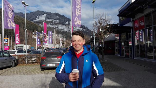"Zum Skifahren mag ich das Kitzsteinhorn und das Gebiet in Dorfgastein, die Pisten sind einfach super", sagt Lukas Gruber, Taxenbach.