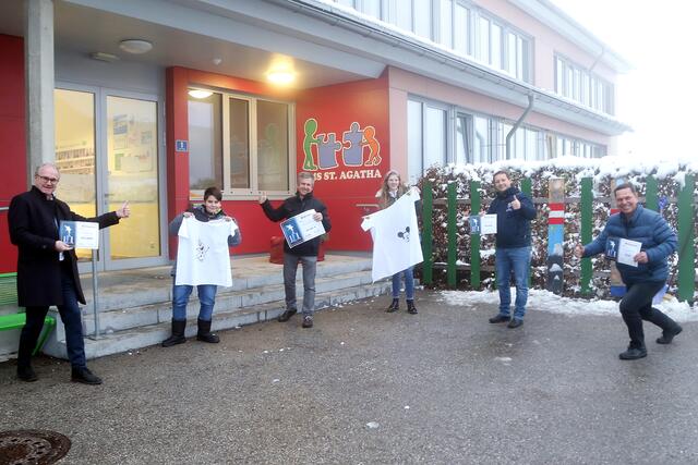 Bei der Kiwanis Kids Challenge war das Projekt der jetzigen 4b-Klasse der MS St. Agatha einer der drei Sieger.
