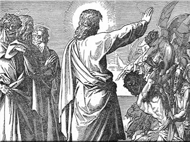 Jesus vertreibt die Dämonen
