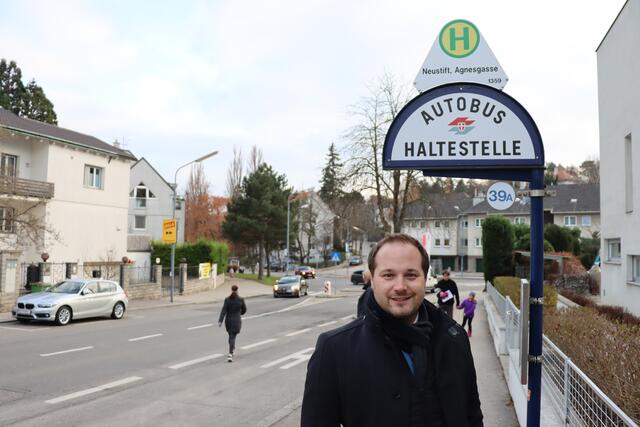 Bezirkschef Daniel Resch setzte die 39A-Verlängerung durch.