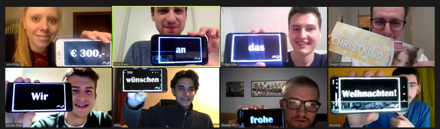 Heuer online: JVP Enns spendet 300 Euro für's BezirksRundschau-Christkind. | Foto: JVP Enns