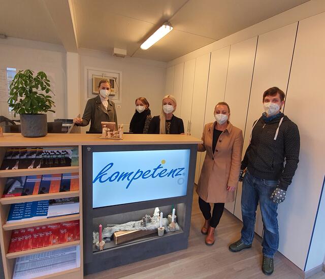 Das Führungsteam bei Kompetenz Weststeiermark in Pölfing-Brunn ist in diesen herausfordernden Zeiten besonders gefordert. | Foto: Kompetenz