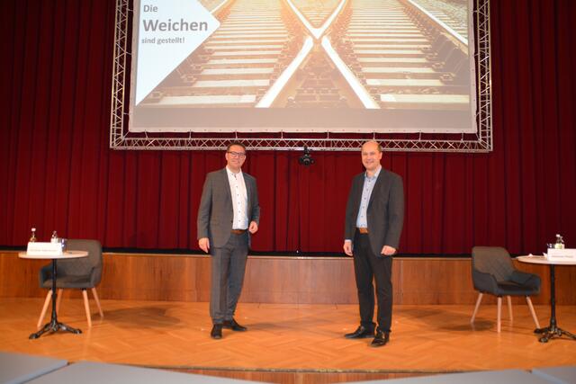 Christian Haberhauer und Johannes Pressl. | Foto: Leitsberger