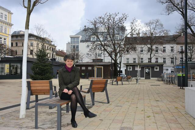 Die Währinger Bezirkschefin Silvia Nossek freut sich über neuen Vogl-Markt. | Foto: BV 18/Baubinder