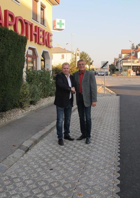 Einig in der Sache Apotheke: Wörner (ÖVP) und Deltl (SPÖ). | Foto: Wörner (Archivbild)