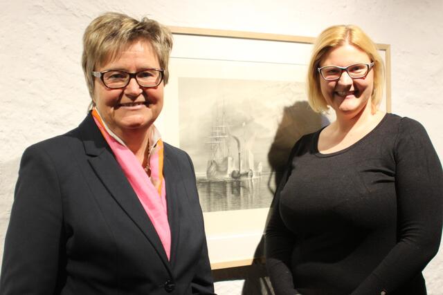 Ein Leben für die Kunst: Erika Schuster mit Tochter Julia
