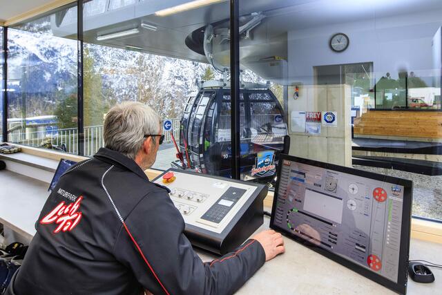 Die Jöchelspitzbahn entspricht neuesten Anforderungen. Hier passt alles, auch in punkto Umwelt. | Foto: Doppelmayr/Walser