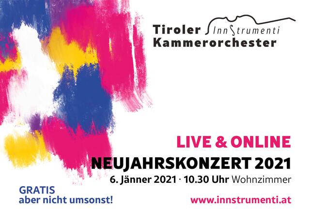 Das Tiroler Kammerorchester InnStrumenti lässt sich nicht unterkriegen und lädt zum Livestream ein! | Foto: Tiroler Kammerorchester