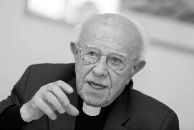Beliebter Dompfarrer: Gottfried Lafer starb am 18. Dezember 2020 im 89. Lebensjahr in einem Priesterheim in Graz. | Foto: Sonntagsblatt/Neuhold