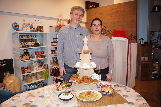 Fanny Koulouri und Thorsten Maas von "Ta Leme".