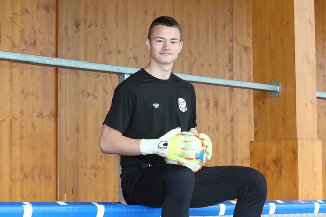 Lukas Jungwirth an alter Wirkungsstätte in Wartberg. | Foto: BRS