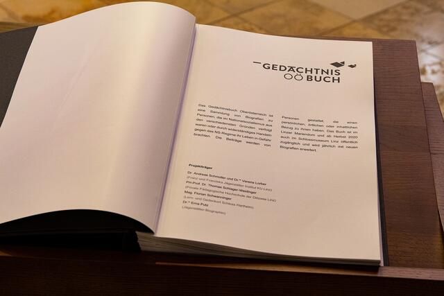 Das Gedächtnisbuch OÖ wurde um neue Beiträge erweitert. | Foto: Diözese Linz/Appenzeller