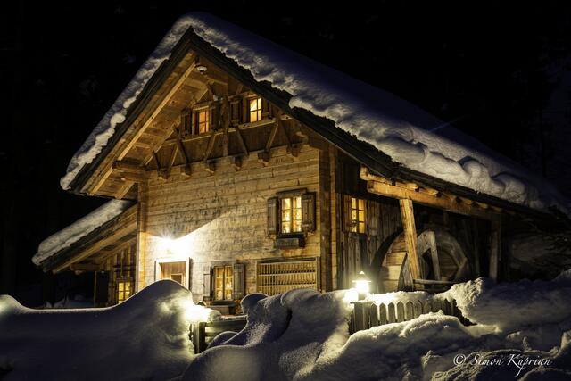 Romantische Stimmung vermitteln die Mühlen im Winter. | Foto: Foto: Kuprian