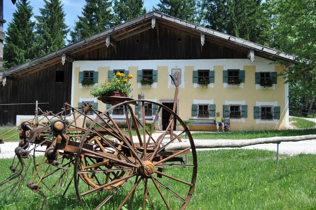 Das interessante Salzburger Freilichtmuseum in Großgmain.