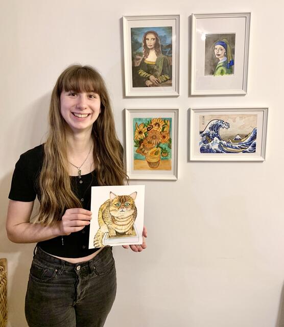 Raffaela Mori (22) studiert derzeit Germanistik in Graz.  | Foto: Privat