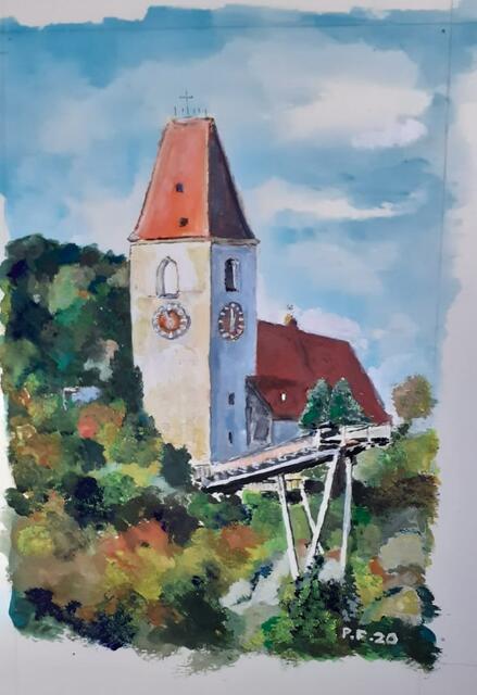 Acrylmalerei Kirchberg an der Pielach | Foto: Peter Fojt