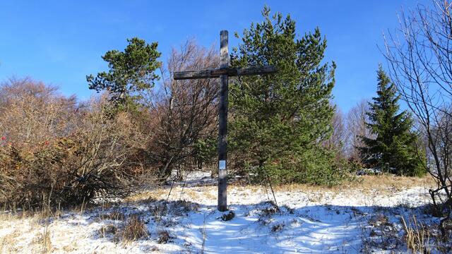 Das Gipfelkreuz vom Kieneck! ...