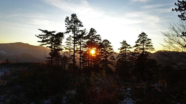 Eile ist angesagt, denn die Sonne geht schon unter!