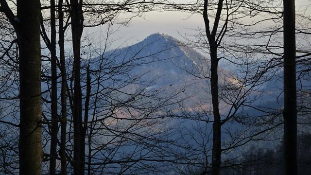 ... der Gaisstein gezoomt ...