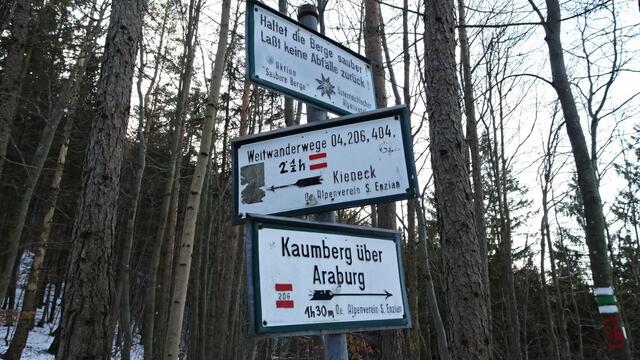 Weiter geht's in Richtung Kaumberg! ...