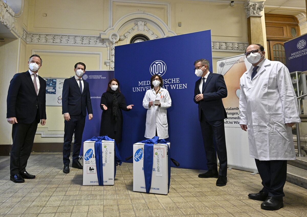 „Dieser Tag wird in die Geschichte eingehen“, so Kanzler Kurz am Sonntag zum Startschuss der Impfaktion gegen das Coronavirus.