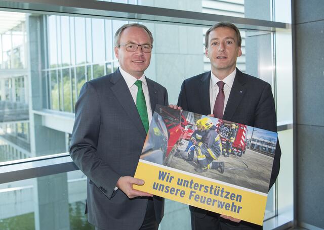 Landtagsabgeordneter Jürgen Maier und LH-Stellvertreter Stephan Pernkopf