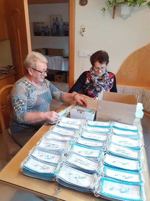 ..so , die Masken sind geschafft...