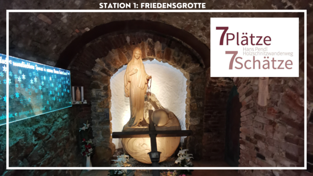 Friedensgrotte St. Ruprecht - initiiert und gestaltet vom Holzschnitzer Hans Pendl | Foto: Bild (c) Hermine Arnold