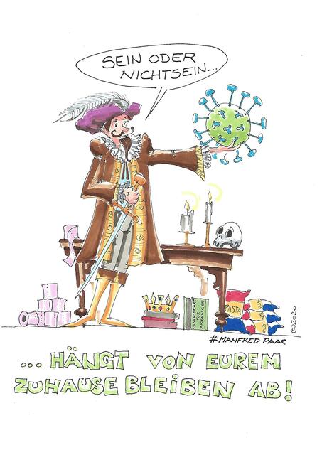 Karikaturen wurden zu Manfred Paars neuer, großer Leidenschaft. | Foto: Manfred Paar