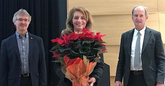 Verbandssekretär Karl-Heinz Zeitlinger, Evelyn Schobesberger und BAV-Vorsitzender Herbert Brunsteiner (v.l.). | Foto: BAV