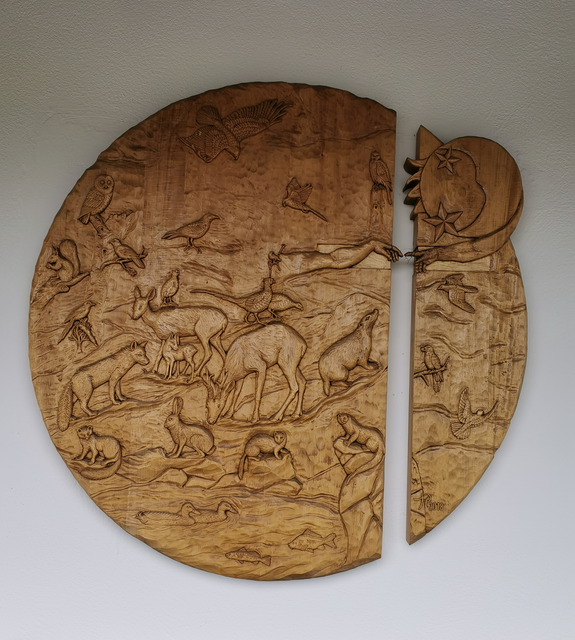 Reliefkunstwerk "Die Schöpfung" von Hans Pendl | Foto: Bild (c) Siegfried Arnold