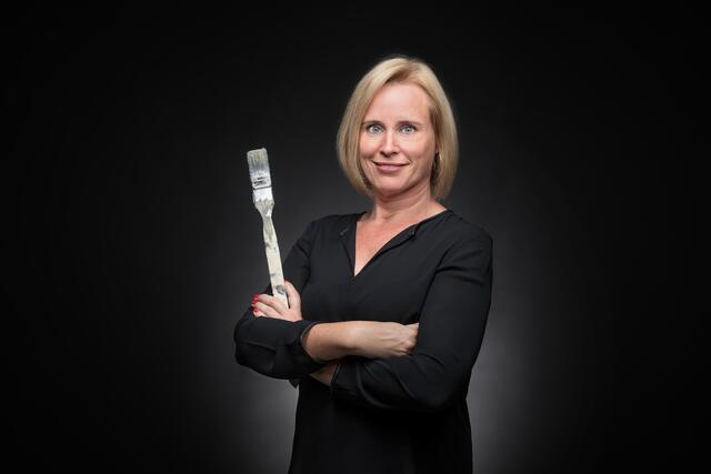 Die Malern: Sonja Orasche liebt Farben und Gesichter