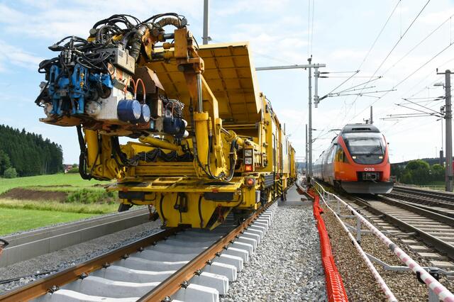 Die ÖBB investiert in Salzburg 2021 160 Millionen Euro. | Foto: ÖBB Robert Deopito