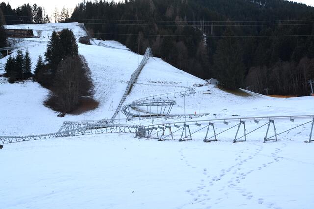 Aufgrund der Corona-Regelungen des dritten Lockdowns durfte der Drachenflitzer in der Wildschönau doch nicht wie geplant am 25. Dezember seine Pforten öffnen.  | Foto: BB Archiv/Gredler