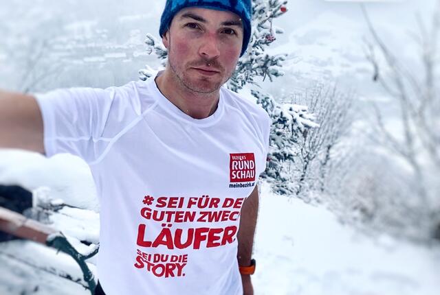2.300 Teilnehmer waren beim virtuellen Lauf dabei, darunter auch knapp 50 BezirksRundschau-Mitarbeiter, wie Lokalredakteur Philipp Gratzer aus dem Salzkammergut....