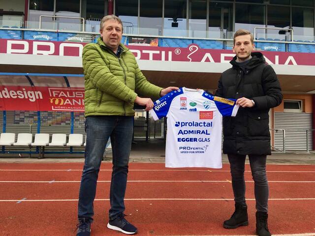 Sportdirektor Erich Korherr ist es gelungen, Marc Schmerböck zum TSV zu holen.