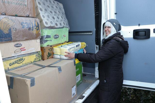 Auch in Güttenbach wurden Hilfsgüter gesammelt. | Foto: Sonja Radakovits-Gruber