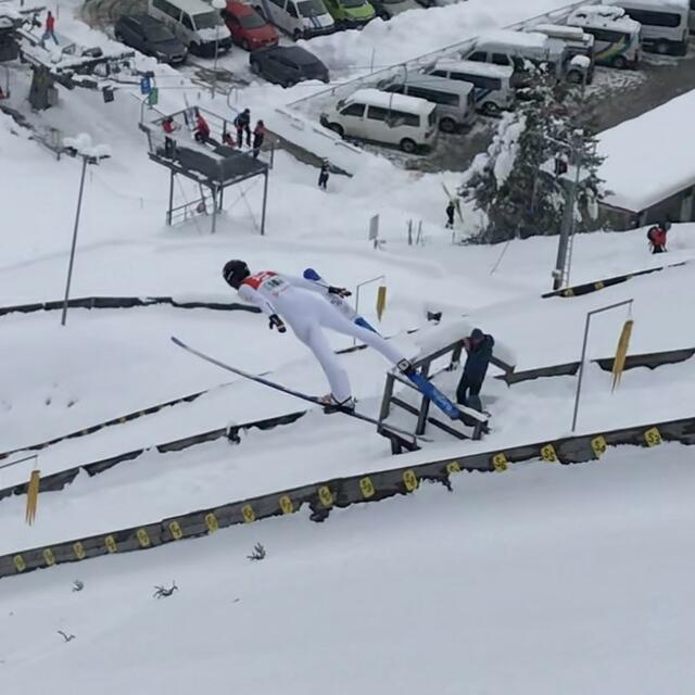 Der Trofaiacher Sebastian Brandner bei Austria Cup in Ramsau am Dachstein. | Foto: zVg