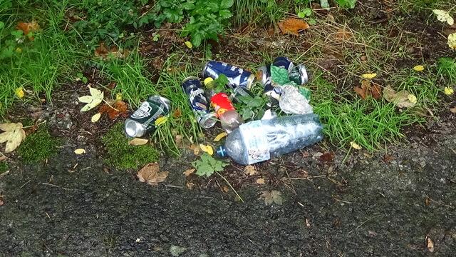 Die hinterlassenen Spuren der "Corona-Partys".