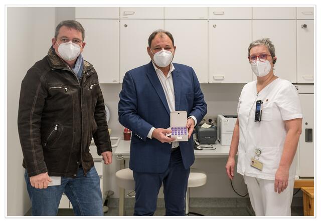 Johann Schoder, Christian Korbel und Andrea Lechner.
 | Foto:  LK Mauer