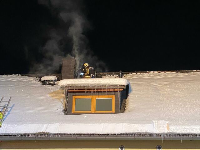 Dachstuhlbrand in St. Michael im Lungau. | Foto: FF St. Michael