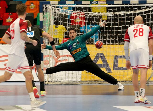 Will auch bei der Weltmeisterschaft aufzeigen und ein sicherer Rückhalt sein: Torhüter Thomas Eichberger | Foto: GEPA