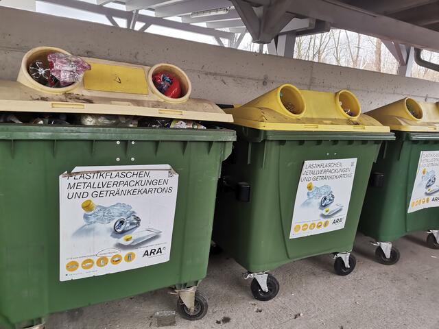 St. Pölten: Plastik- und Kartonabfall steigt an