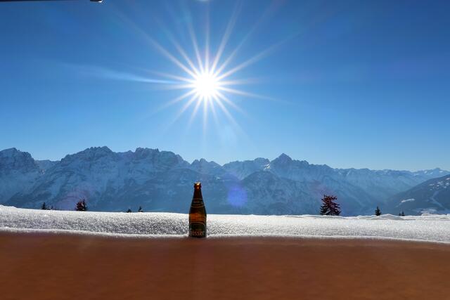 und a cooles Bier fürn Durst