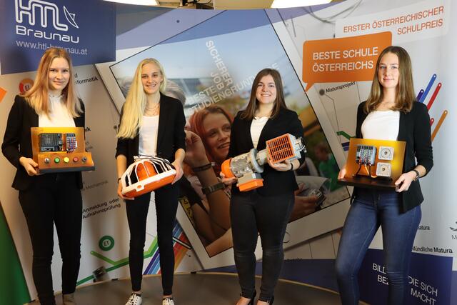 v.l.: Magdalena Zauner, Hannelore Muckenhammer, Birgit Brunthaler, Johanna Stepany