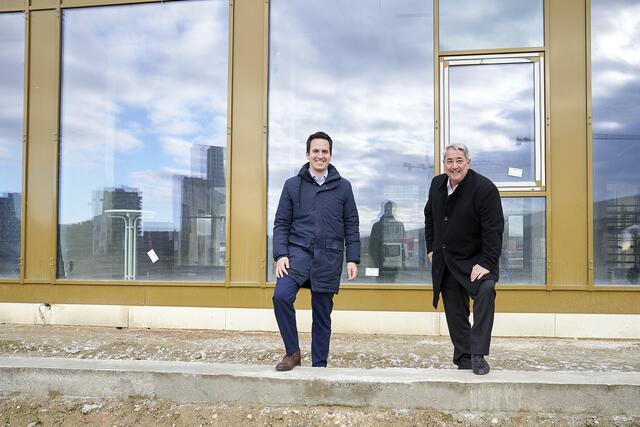 Für Schönwettertage wird es einen Lesegarten geben. | Foto: PID/Markus Wache