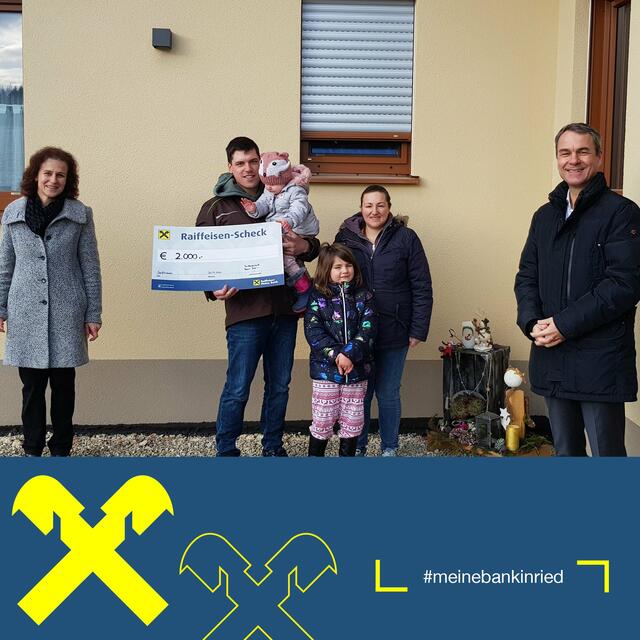Tolle Spende der Raika Ried. | Foto: Raiffeisen Bank Ried