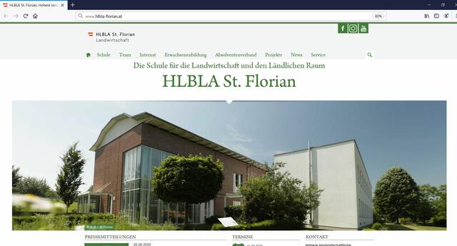 Neue Schulhomepage | Foto: HLBLA St. Florian
