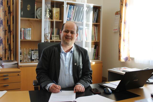 Andreas Stuhlberger stellt sich auch 2021 der Wahl zum Bürgermeister von Schalchen.